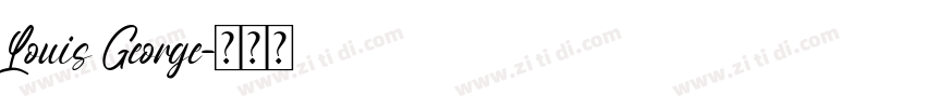 Louis George字体转换